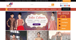 Desktop Screenshot of nihalfashions.com